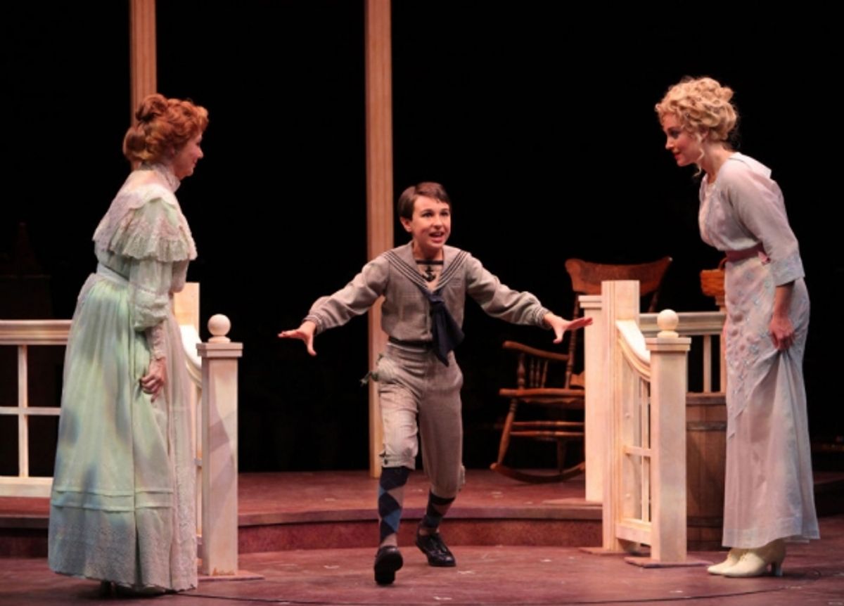 Shirley Jones, Carter Thomas and Brandi Burkhardt at 