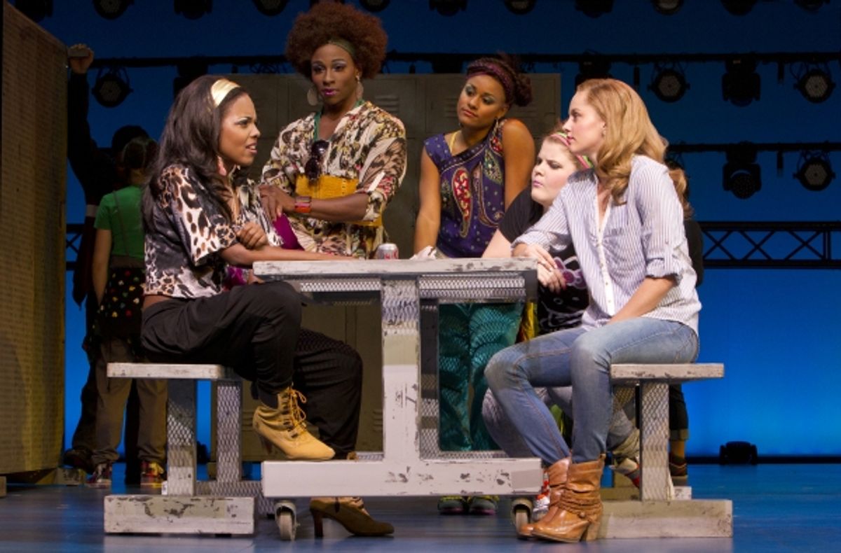 Adrienne Warren, Taylor Louderman at 