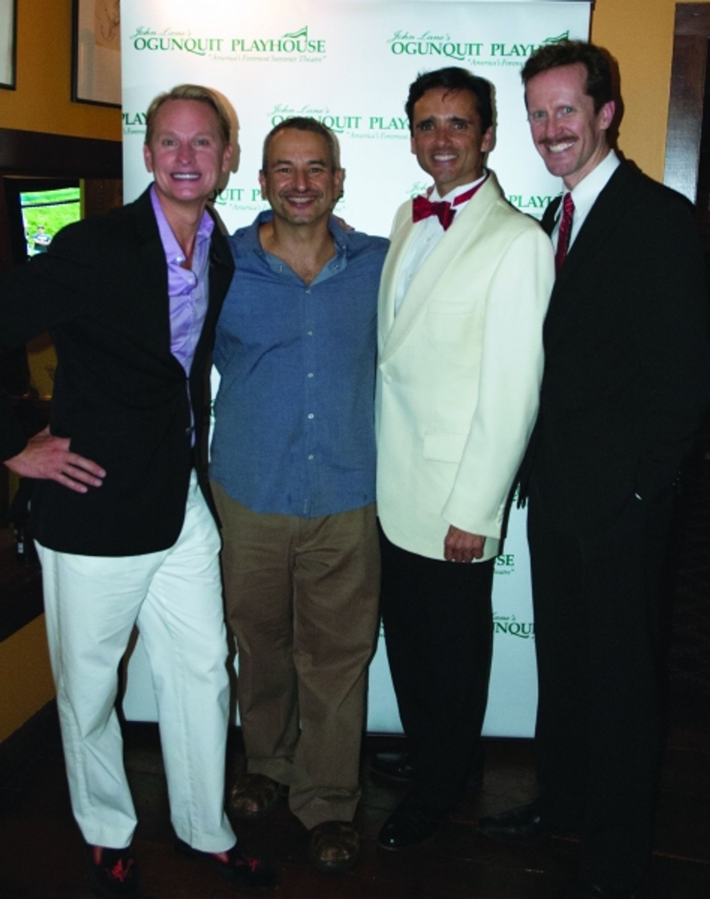 Photo Flash: Carson Kressley with Joe DiPietro and More in Ogunquit's DAMN YANKEES  Image
