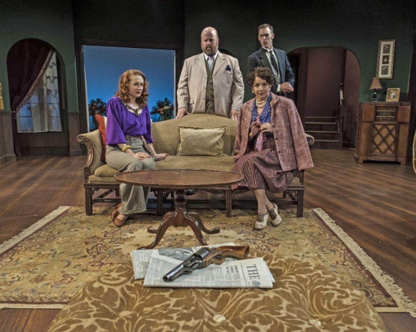 Photo Flash: First Look at Agatha Christie's THE HOLLOW, Opening Tonight  Image
