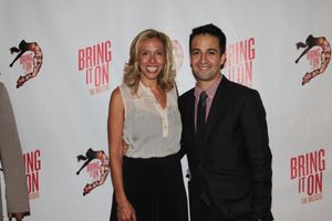 Amanda Green and Lin-Manuel Miranda @ BroadwayWorld Amanda Green and Lin-Manuel Miranda Photo