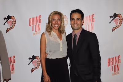 Amanda Green and Lin-Manuel Miranda  Photo