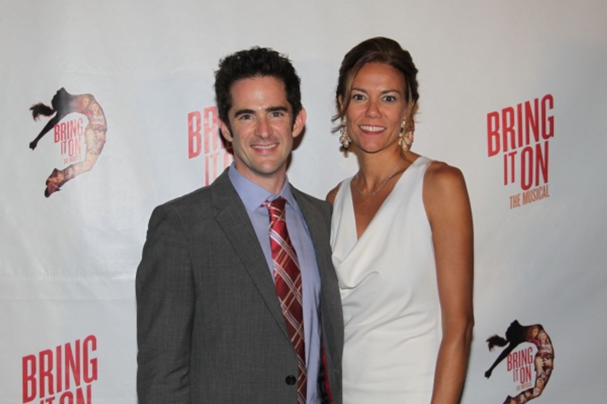 Andy Blankenbuehler and Elly Blankenbuehler   at 