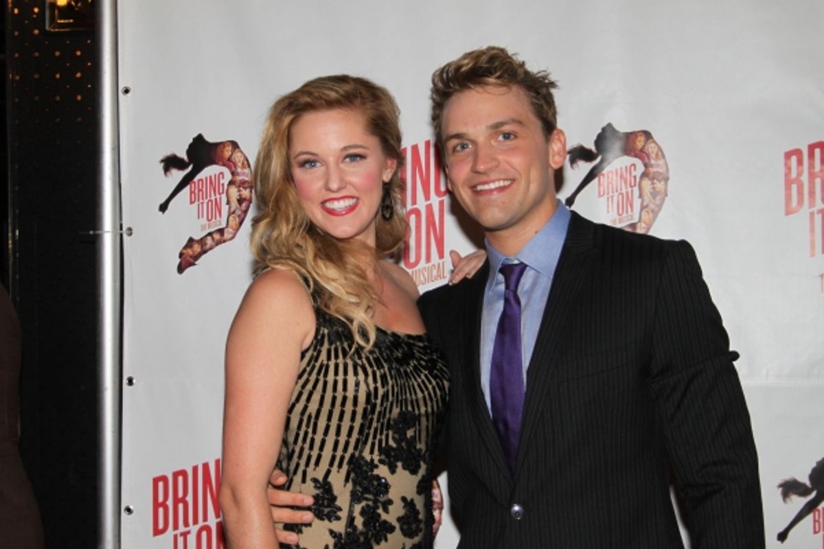 Taylor Louderman and Neil Haskell  at 