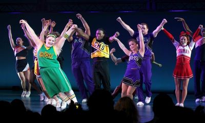 Ryann Redmond and Ensemble cast of Bring It On! Photo
