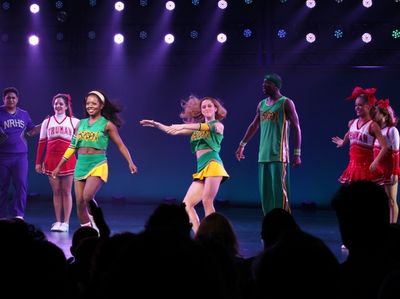 Adrienne Warren & Taylor Louderman& Ensemble Cast  Photo