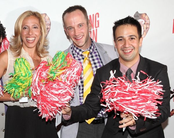 Amanda Green & Jeff Whitty & Lin-Manuel Miranda Photo