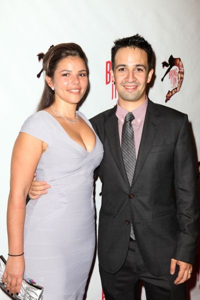 Lin-Manuel Miranda & wife Vanessa Nadal Photo