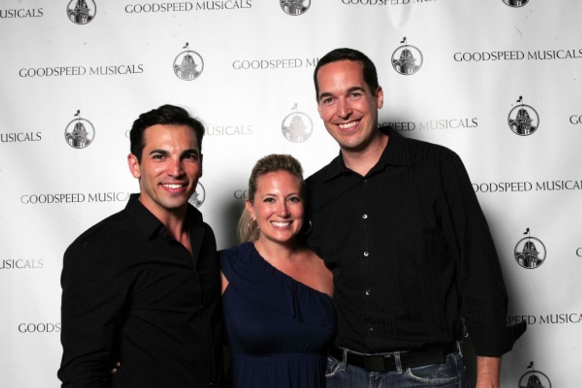 Michael Scirrotto, Jessica Hartman and Parker Esse at 