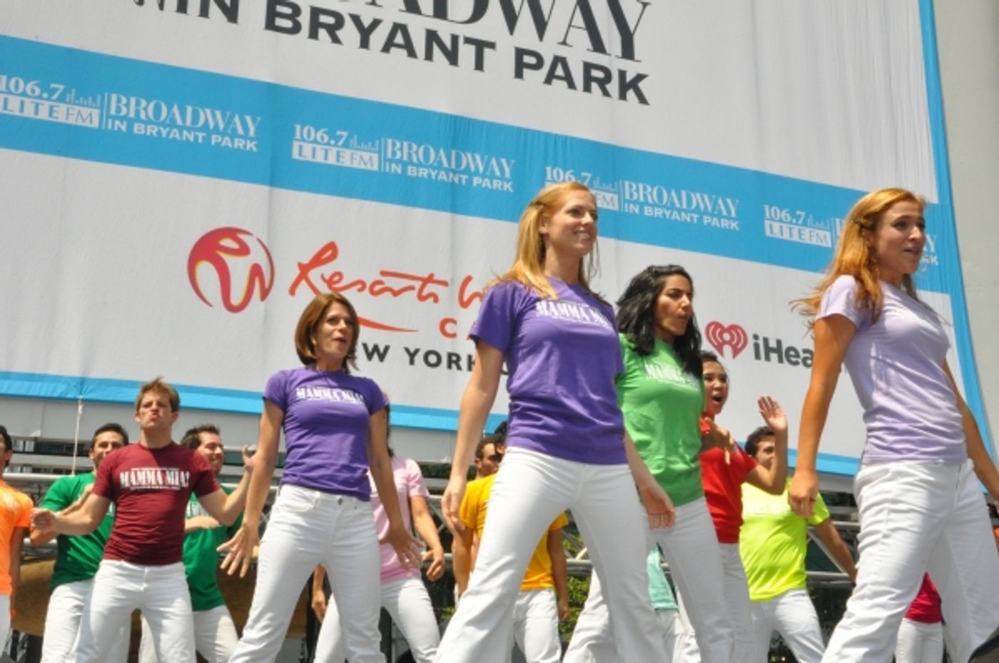 Photo Coverage: MAMMA MIA!, CHAPLIN, and More at Broadway In Bryant Park!  Image
