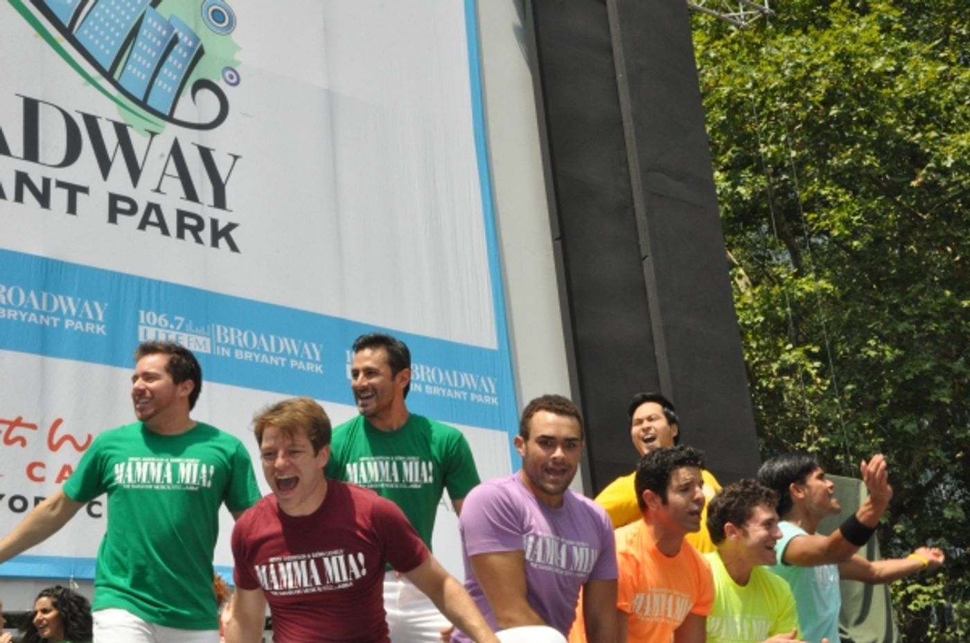 Photo Coverage: MAMMA MIA!, CHAPLIN, and More at Broadway In Bryant Park!  Image