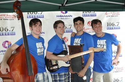 Charlie Rosen, Austin Moorhead, Jacob Colin Cohen and Jason Rabinowitz Photo