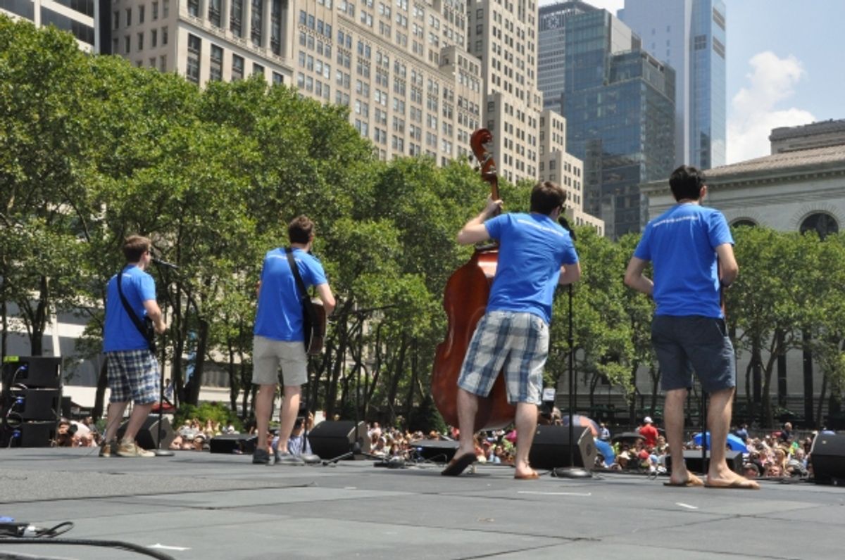 Jacob Colin Cohen, Charlie Rosen, Jason Rabinowitz and Austin Moorhead at 