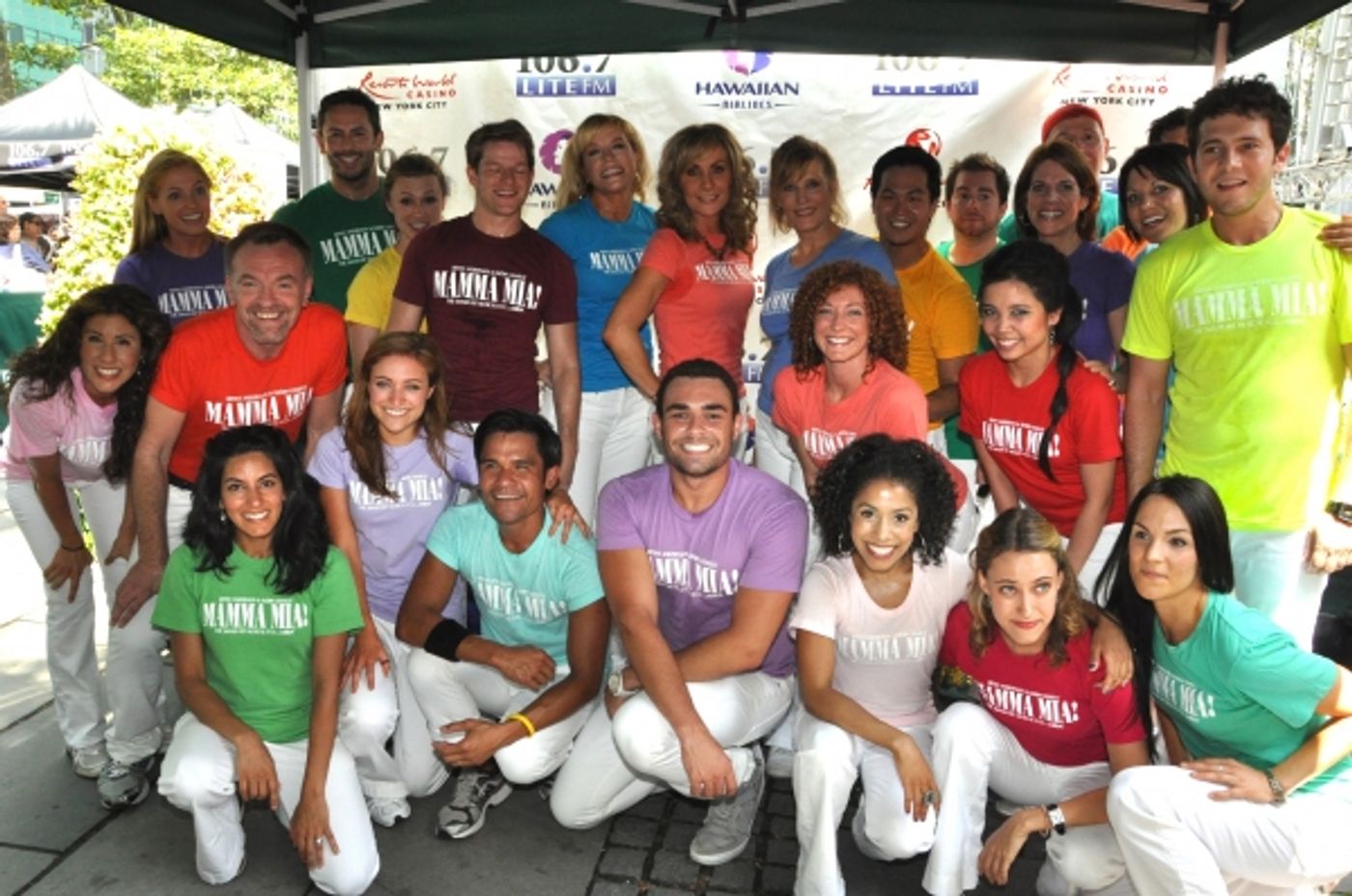 Photo Coverage: MAMMA MIA!, CHAPLIN, and More at Broadway In Bryant Park!  Image