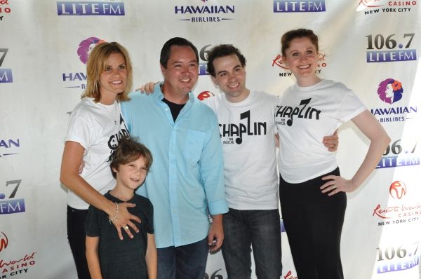 Jenn Colella, Zachary Unger, Rich Kominski, Rob McClure and Christiane Noll Photo