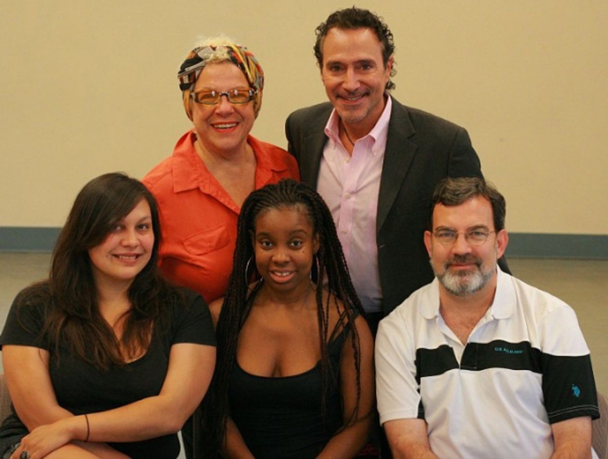 Camille Saviola, Tony Spinosa, Liz Malarkey, Shyko Amos and Tom Coash (Veils) at 