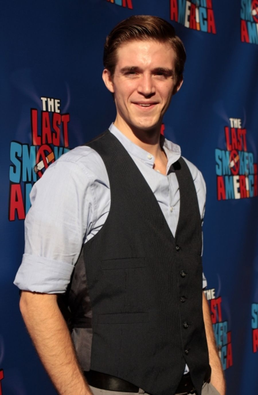 Photo Coverage: THE LAST SMOKER IN AMERICA Opening- Arrivals and Curtain Call! Image