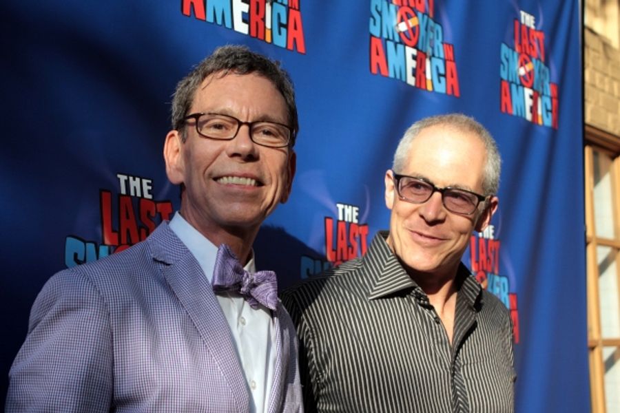 Photo Coverage: THE LAST SMOKER IN AMERICA Opening- Arrivals and Curtain Call! Image