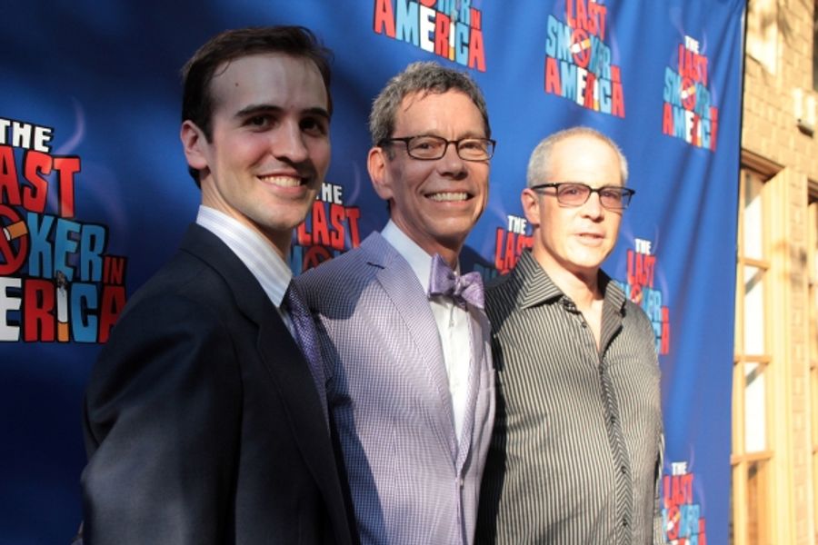 Photo Coverage: THE LAST SMOKER IN AMERICA Opening- Arrivals and Curtain Call! Image