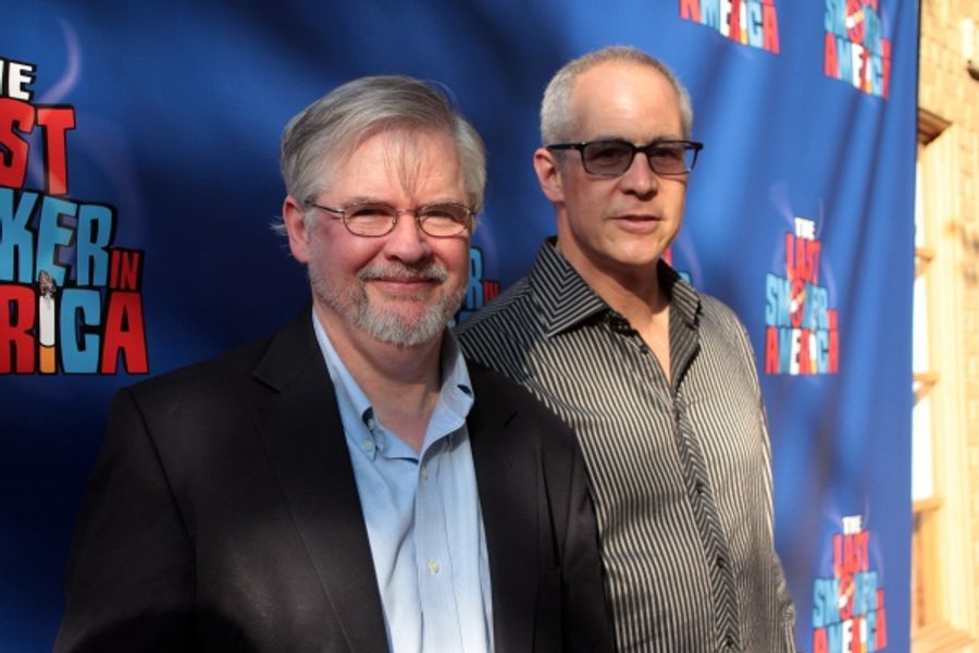 Photo Coverage: THE LAST SMOKER IN AMERICA Opening- Arrivals and Curtain Call! Image