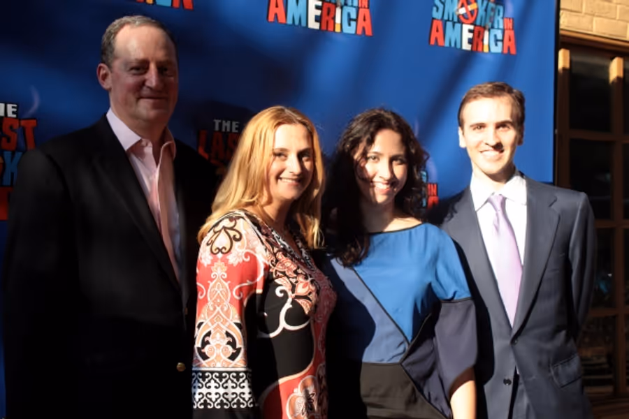 Photo Coverage: THE LAST SMOKER IN AMERICA Opening- Arrivals and Curtain Call! Image