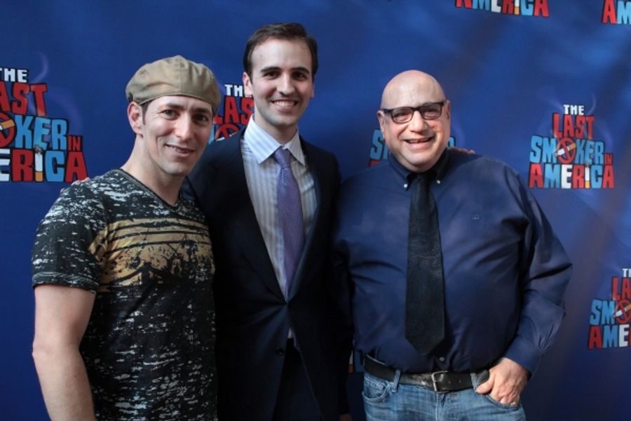 Photo Coverage: THE LAST SMOKER IN AMERICA Opening- Arrivals and Curtain Call! Image