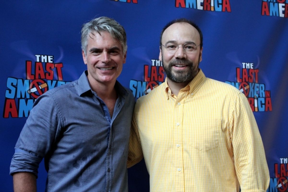 Troy Johnson, Danny Burstein at 