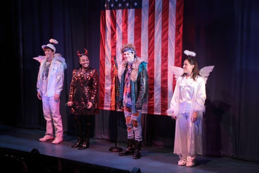 Photo Coverage: THE LAST SMOKER IN AMERICA Opening- Arrivals and Curtain Call! Image