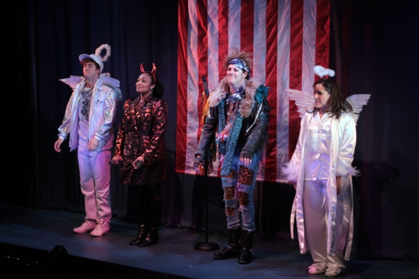 Photo Coverage: THE LAST SMOKER IN AMERICA Opening- Arrivals and Curtain Call!  Image