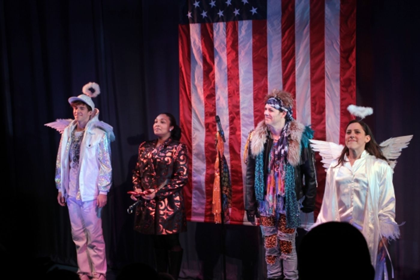 Photo Coverage: THE LAST SMOKER IN AMERICA Opening- Arrivals and Curtain Call!  Image