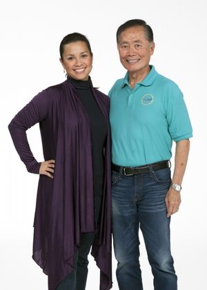 Lea Salonga and George Takei Photo