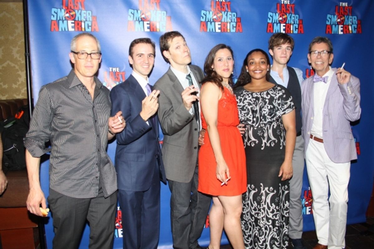 Peter Melnick, Andy Sandberg, John Bolton, Farah Alvin, Natalie Venetia Belcon, Jake Boyd and Bill Russell at 