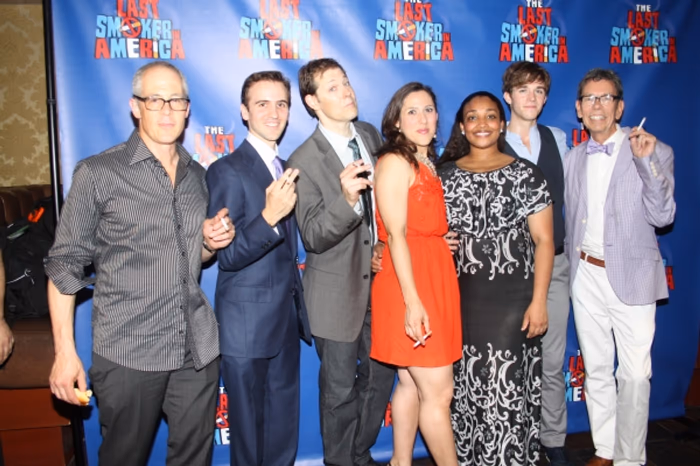 Photo Coverage: THE LAST SMOKER IN AMERICA- Opening Night After Party! Image