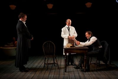 Shuler Hensley, Henry Stram, and Alessandro Nivola Photo
