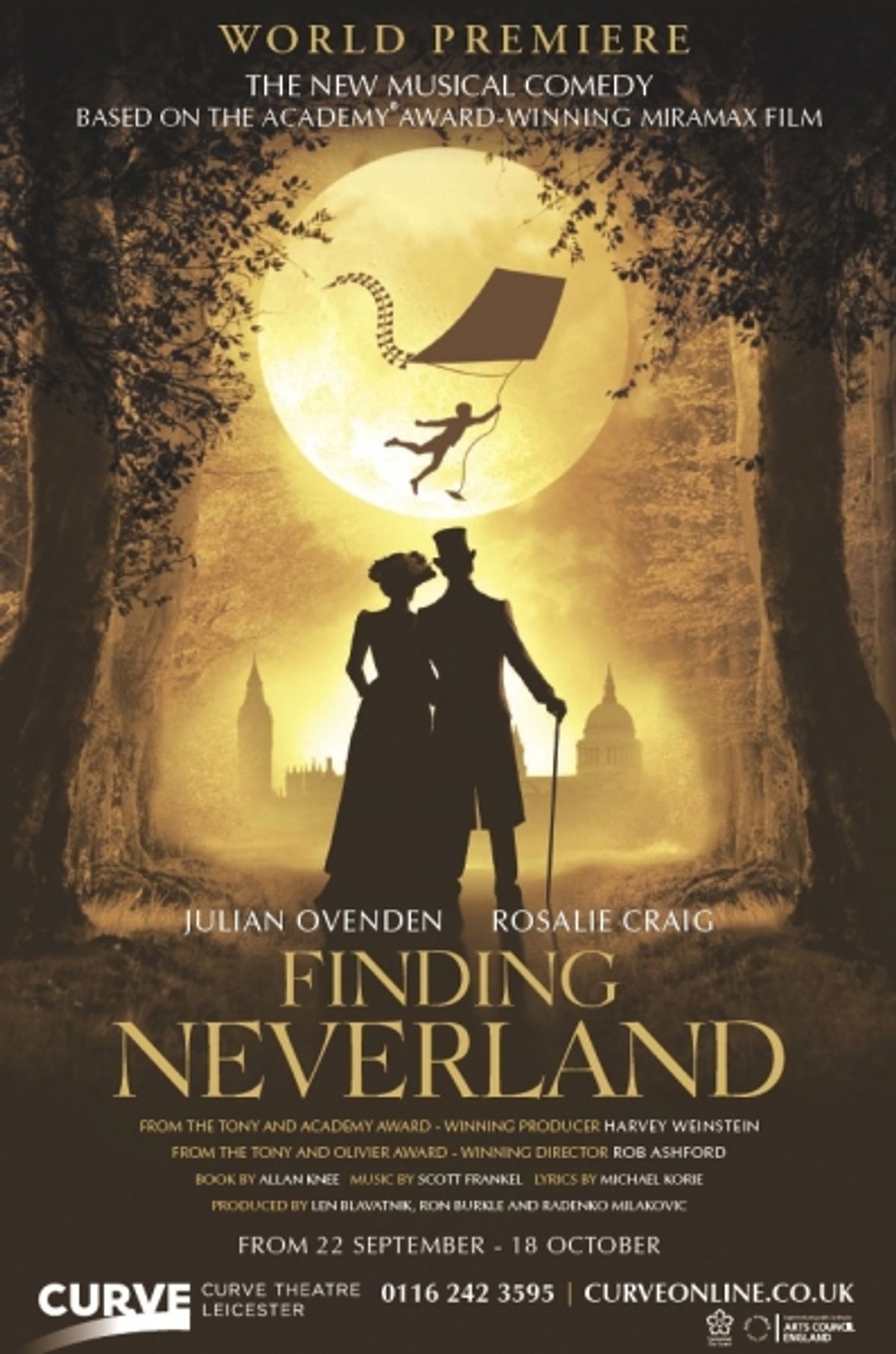 BWW Exclusive Premiere: Official Poster for FINDING NEVERLAND the Musical Starring Julian Ovenden & Rosalie Craig!  Image