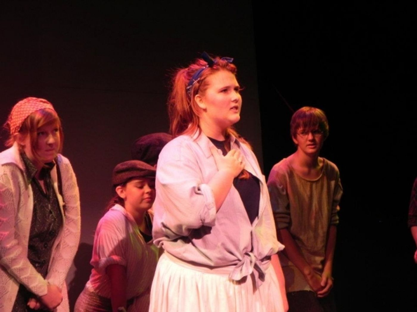 Photo Flash: Hunter Foster Visits URINETOWN Workshop at STAGES St. Louis' Performing Arts Academy Photo Flash: Hunter Foster Visits URINETOWN Workshop at STAGES St. Louis' Performing Arts Academy Image