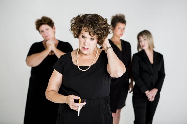 Laura Leininger as Karen Weston, Erika Hall as Ivy Weston, Bill Hutson as Beverly Wes Photo