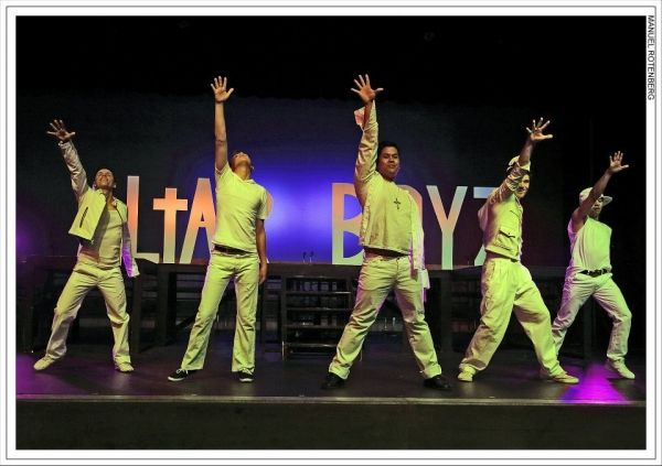 Altar Boyz San Diego 2012: Hanz Enyeart, Hunter Schwarz, Patrick Mayuyu, Nicholas Slo Photo
