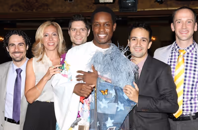  Andy Blankenbuehler, Alex Lacamoire, Amanda Green, Tom Kitt, Lin-Manuel Miranda,  Je Photo