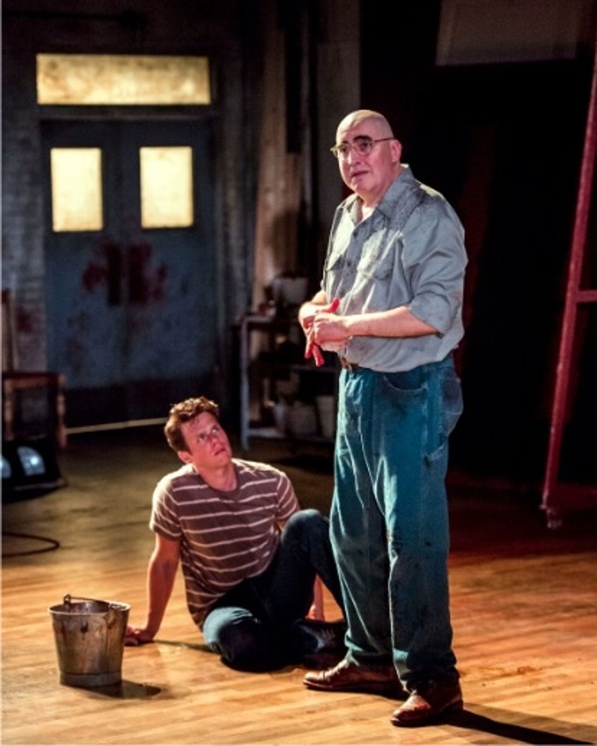 Jonathan Groff and Alfred Molina at 