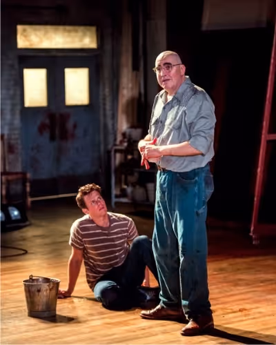 Jonathan Groff and Alfred Molina Photo