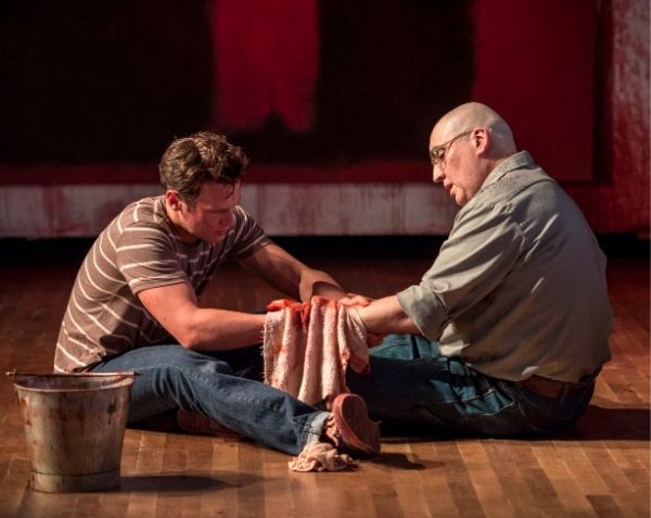 Photo Flash: First Look at Jonathan Groff and Alfred Molina in RED at the Mark Taper Forum! — photo 2 of 13