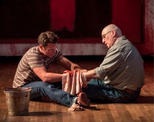 Jonathan Groff and Alfred Molina @ BroadwayWorld Jonathan Groff and Alfred Molina Photo