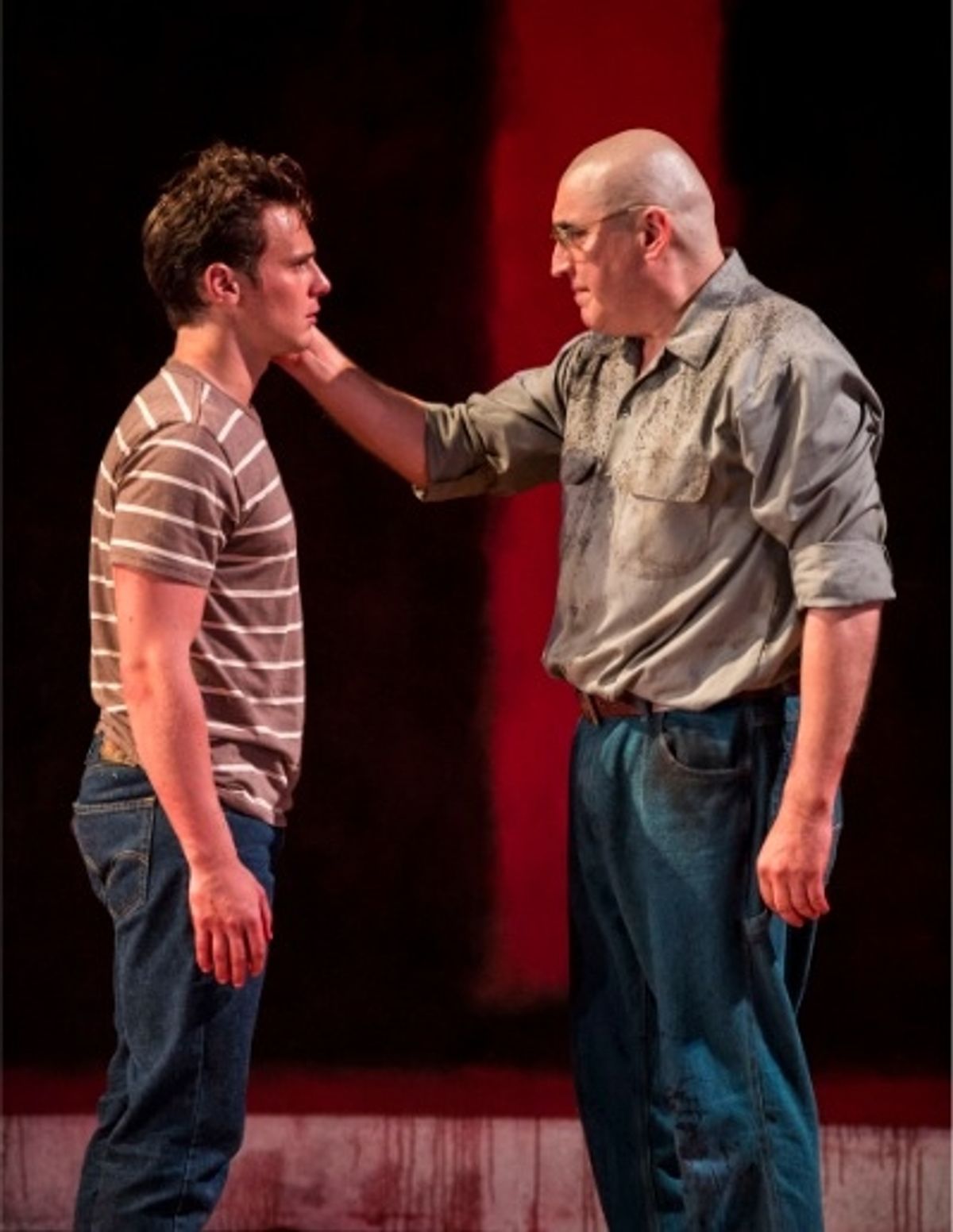Jonathan Groff and Alfred Molina at 