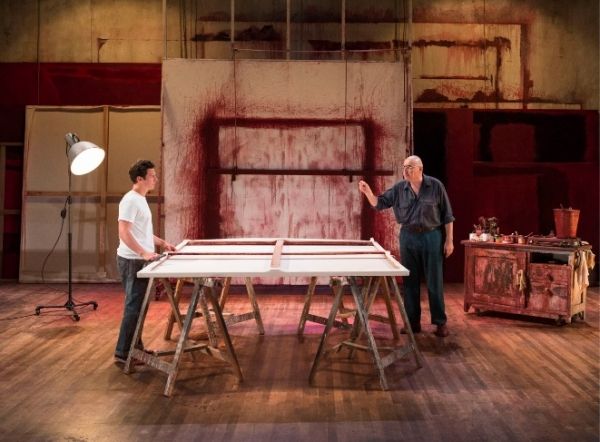 Photo Flash: First Look at Jonathan Groff and Alfred Molina in RED at the Mark Taper Forum! — photo 4 of 13