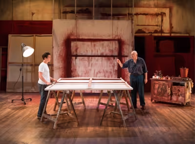 Jonathan Groff and Alfred Molina Photo
