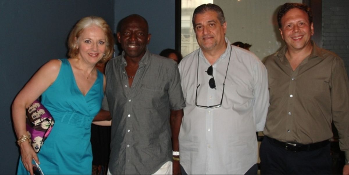 Cynthia, Hinton, Joseph and David Garfinkle (Hello Entertainment producer of Spider-Man and Ghost the musical) at 