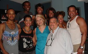 Clyde Voce, Amber A. Harris, Asia Craft, Jillian Walker, Antonio Demarco; (Front row  Photo