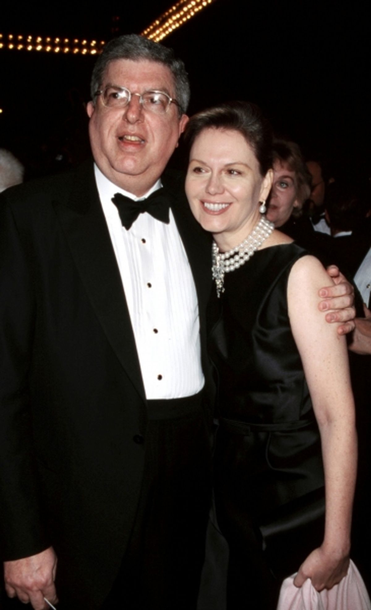 Marvin Hamlisch & wife Opening Night of 'Sweet Smell of Success'Martin Beck Theater, NYC 3/14/2002 at 