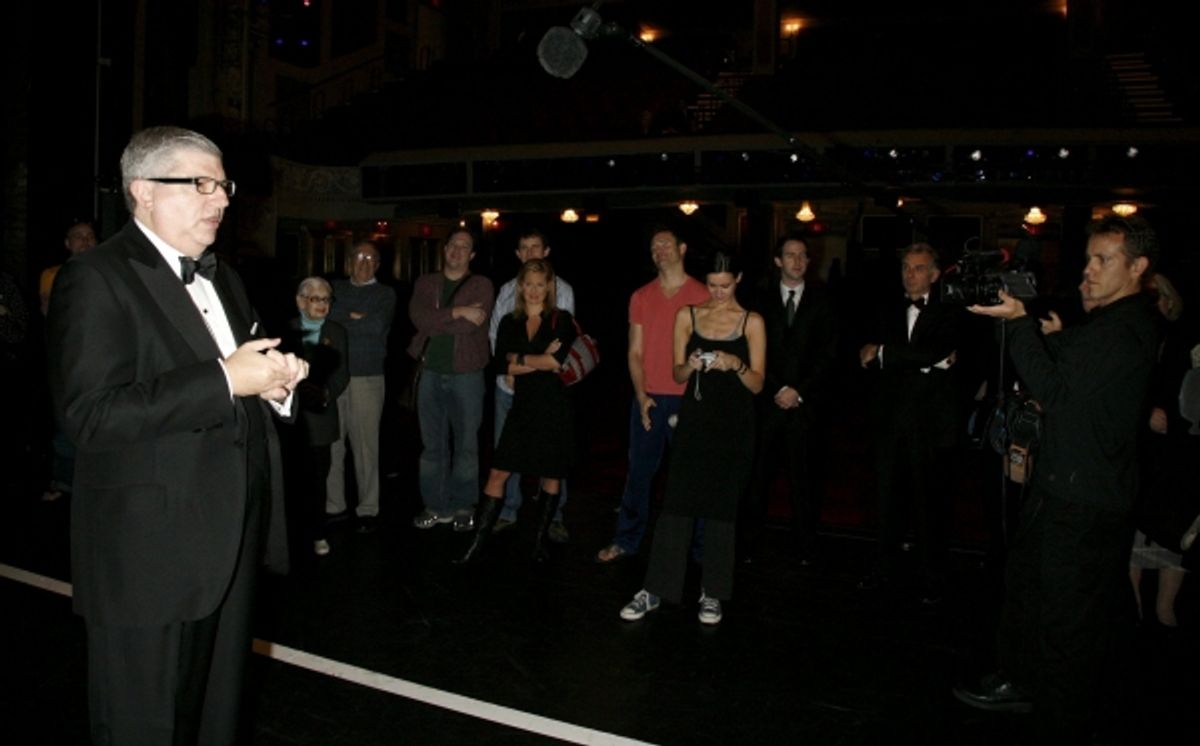 Marvin Hamlisch (Music) attending the Opening Night Gypsy Robe Ceremony for the Revival of the 1975 Tony Award Winning Smash Hit Musical... A CHORUS LINE at the Gerald Schoenfeld Theatre in New York City. October 5, 2006 at 